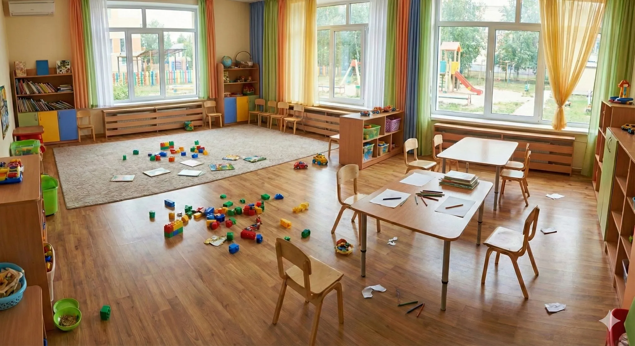 Vorher Büroreinigung